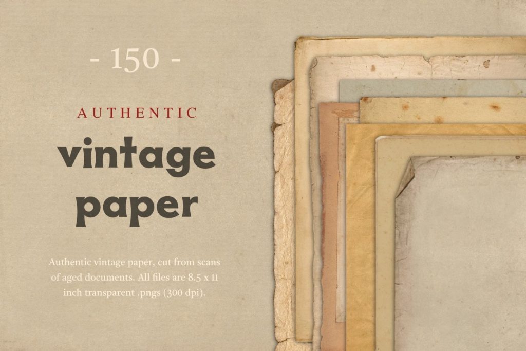 High-quality vintage paper texture