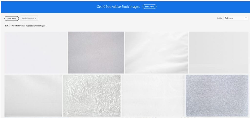 White plastic texture backgrounds