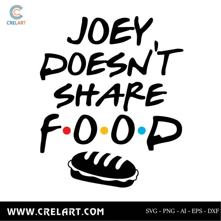 Joey Doesn’t Share Food Illustration