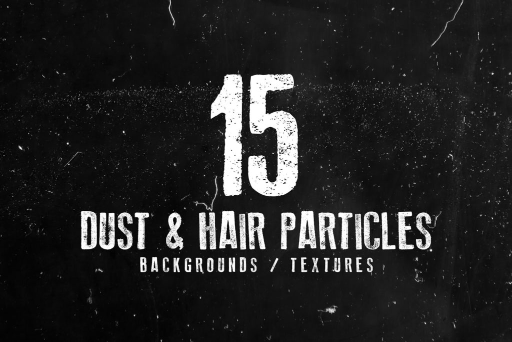 Dust and hair particles dust textures