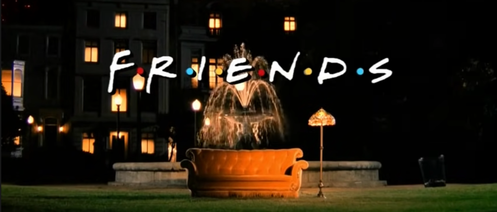 friends series logo